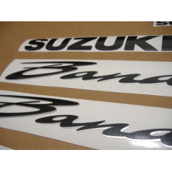 Suzuki Bandit 600S 2001 - RED VERSION DECALS