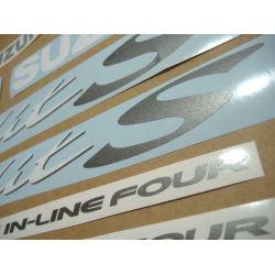 Suzuki Bandit 600S 2002 - BLUE VERSION DECALS