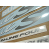 Suzuki Bandit 600S 2002 - BLUE VERSION DECALS