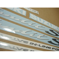 Suzuki Bandit 600S 2002 - BLUE VERSION DECALS