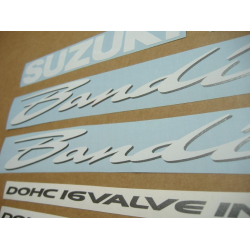 Suzuki Bandit 600S 2002 - BLUE VERSION DECALS