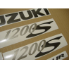 Suzuki Bandit 1200S 2001 - SILVER VERSION DECALS