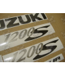 Suzuki Bandit 1200S 2001 - SILVER VERSION DECALS