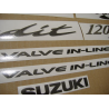 Suzuki Bandit 1200S 2001 - SILVER VERSION DECALS