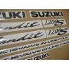 Suzuki Bandit 1200S 2001 - SILVER VERSION DECALS