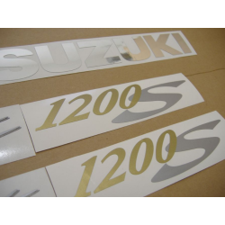 SUZUKI HAYABUSA 2008 - DARK BLUE VERSION DECALS