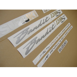 SUZUKI HAYABUSA 2008 - DARK BLUE VERSION DECALS