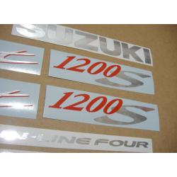 SUZUKI HAYABUSA 2008 - DARK BLUE VERSION DECALS