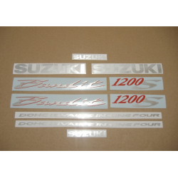 Suzuki Bandit 1200S 2004 - DARK BLUE VERSION DECALS