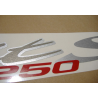 SUZUKI HAYABUSA 2008 - DARK BLUE VERSION DECALS