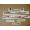 SUZUKI HAYABUSA 2008 - DARK BLUE VERSION DECALS