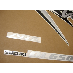 SUZUKI HAYABUSA 2008 - DARK BLUE VERSION DECALS