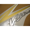 SUZUKI DL650 V-STROM 2010 - WHITE VERSION DECALS