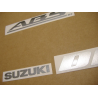 SUZUKI DL650 V-STROM 2011 - BLACK VERSION DECALS