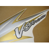 SUZUKI DL650 V-STROM 2011 - BLACK VERSION DECALS
