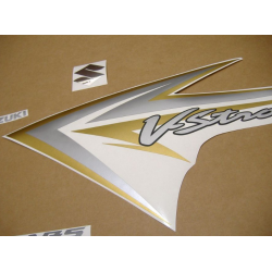 SUZUKI HAYABUSA 2008 - DARK BLUE VERSION DECALS