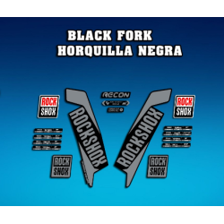 STICKERS FORK ROCK SHOX RECON 2017 AM115 