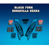 ROCKSHOX SID BRAIN 2018 BLACK FORK DECALS KIT