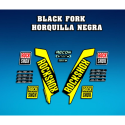 STICKERS FORK ROCK SHOX RECON 2017 AM115 