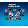 ROCKSHOX SID BRAIN 2018 BLACK FORK DECALS KIT
