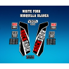 ROCKSHOX SID BRAIN 2018 BLACK FORK DECALS KIT