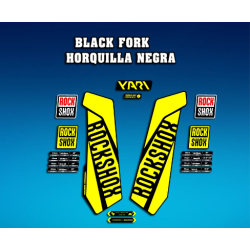 STICKERS FORK ROCK SHOX YARI 2017 AM118