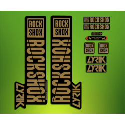 STICKERS FORK ROCK SHOX LIRIK 2018