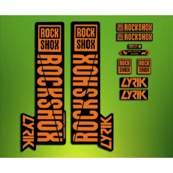 STICKERS FORK ROCK SHOX LIRIK 2018