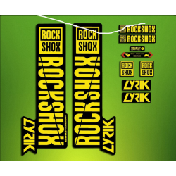 STICKERS FORK ROCK SHOX LIRIK 2018