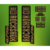 STICKERS FORK ROCK SHOX REVELATION 2018