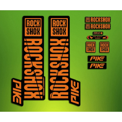 STICKERS FORK ROCK SHOX PIKE 2018