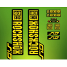ROCKSHOX SID BRAIN 2018 BLACK FORK DECALS KIT
