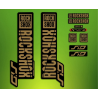 ROCKSHOX SID BRAIN 2018 BLACK FORK DECALS KIT