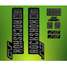 ROCKSHOX SID BRAIN 2018 BLACK FORK DECALS KIT