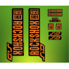 ROCKSHOX SID BRAIN 2018 BLACK FORK DECALS KIT