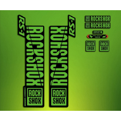 STICKERS FORK ROCK SHOX RS1 2018