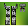 STICKERS FORK ROCK SHOX RS1 2018