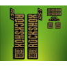 STICKERS FORK ROCK SHOX RS1 2018