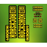 ROCKSHOX SID BRAIN 2018 BLACK FORK DECALS KIT