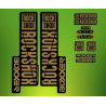 ROCKSHOX SID BRAIN 2018 BLACK FORK DECALS KIT