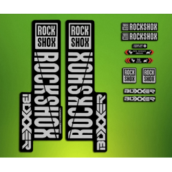 STICKERS FORK ROCK SHOX BOXXER 2018