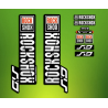 ROCKSHOX SID BRAIN 2018 BLACK FORK DECALS KIT