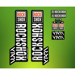 STICKERS FORK ROCK SHOX YARI 2018