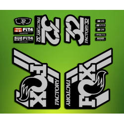 DECALS FORK FOX 32 FACTORY 2018
