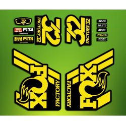 DECALS FORK FOX 32 FACTORY 2018