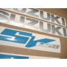 Suzuki SV 650 2003 - BLUE VERSION VERSION  DECALS
