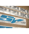 Suzuki SV 650 2003 - BLUE VERSION VERSION DECALS