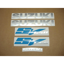 Suzuki SV 650 2003 - BLUE VERSION VERSION  DECALS