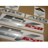 SUZUKI HAYABUSA 2008 - DARK BLUE VERSION DECALS
