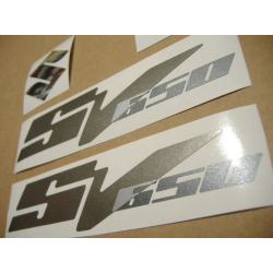 Suzuki SV 650 2008 - DARK BLUE VERSION DECALS